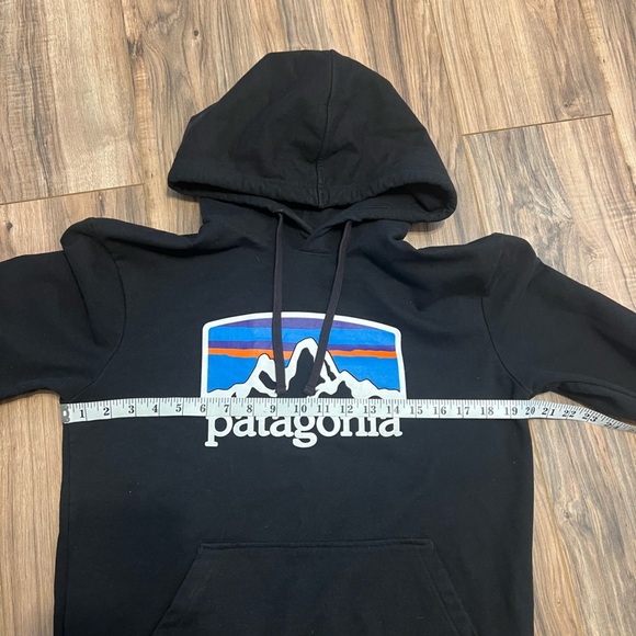 Patagonia Uprisal Logo Hoodie Black Men’s unisex Small - Picture 4 of 8
